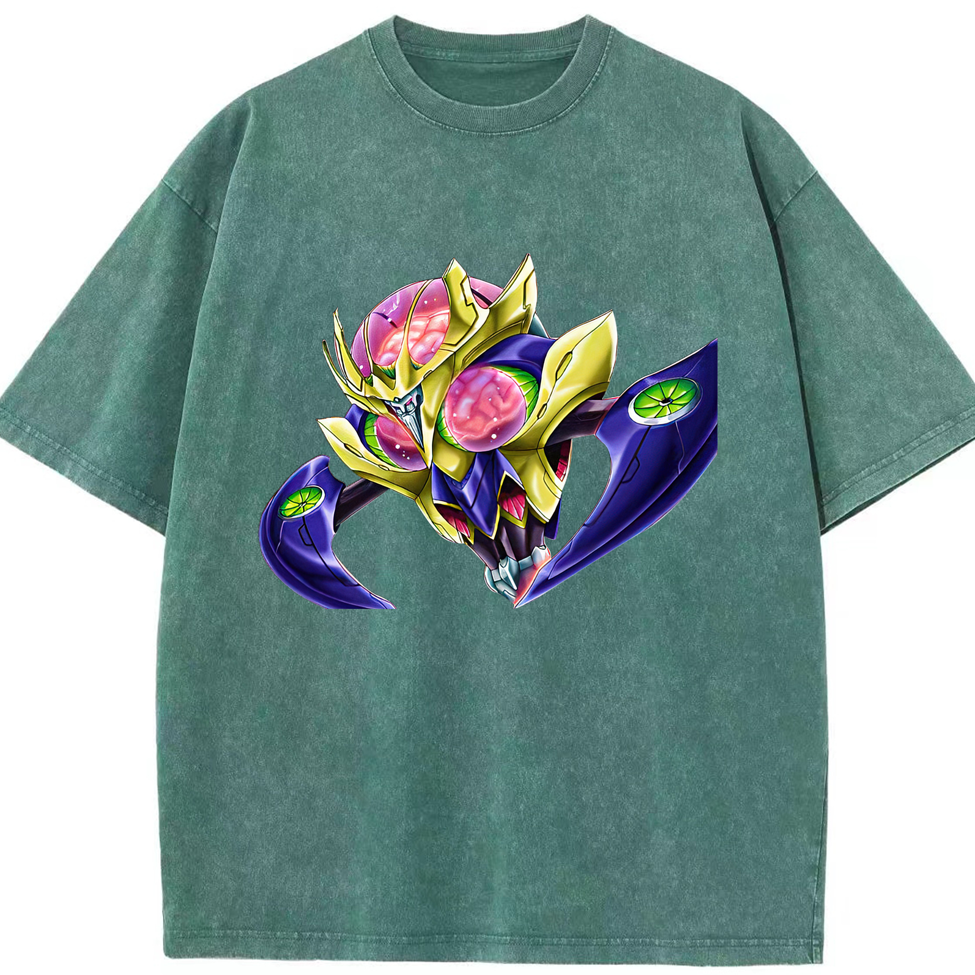 （画像用） 遊☆戯☆王 Yu-Gi-Oh! 綿100% ヴィンテージ風 半袖Tシャツ（フロントプリント）
